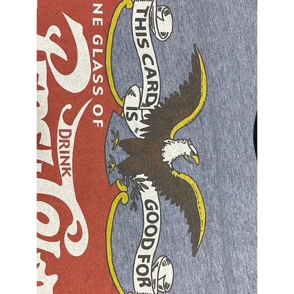 Pepsi-Cola Men's T-ShirtRetro 1940's Logo Design ~ Light Blue Size 2XL - Picture 7 of 9
